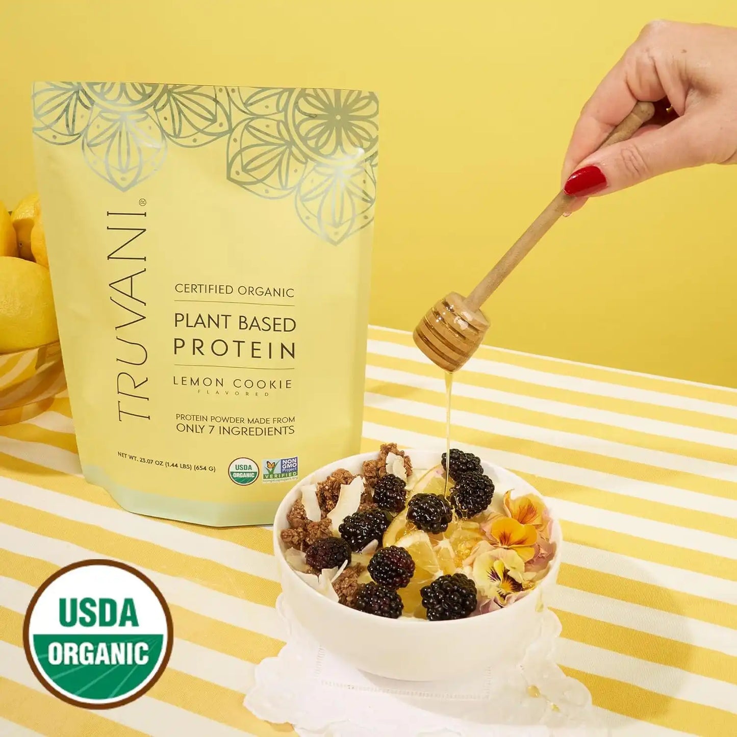 Plant Based Protein Powder (Lemon Cookie)