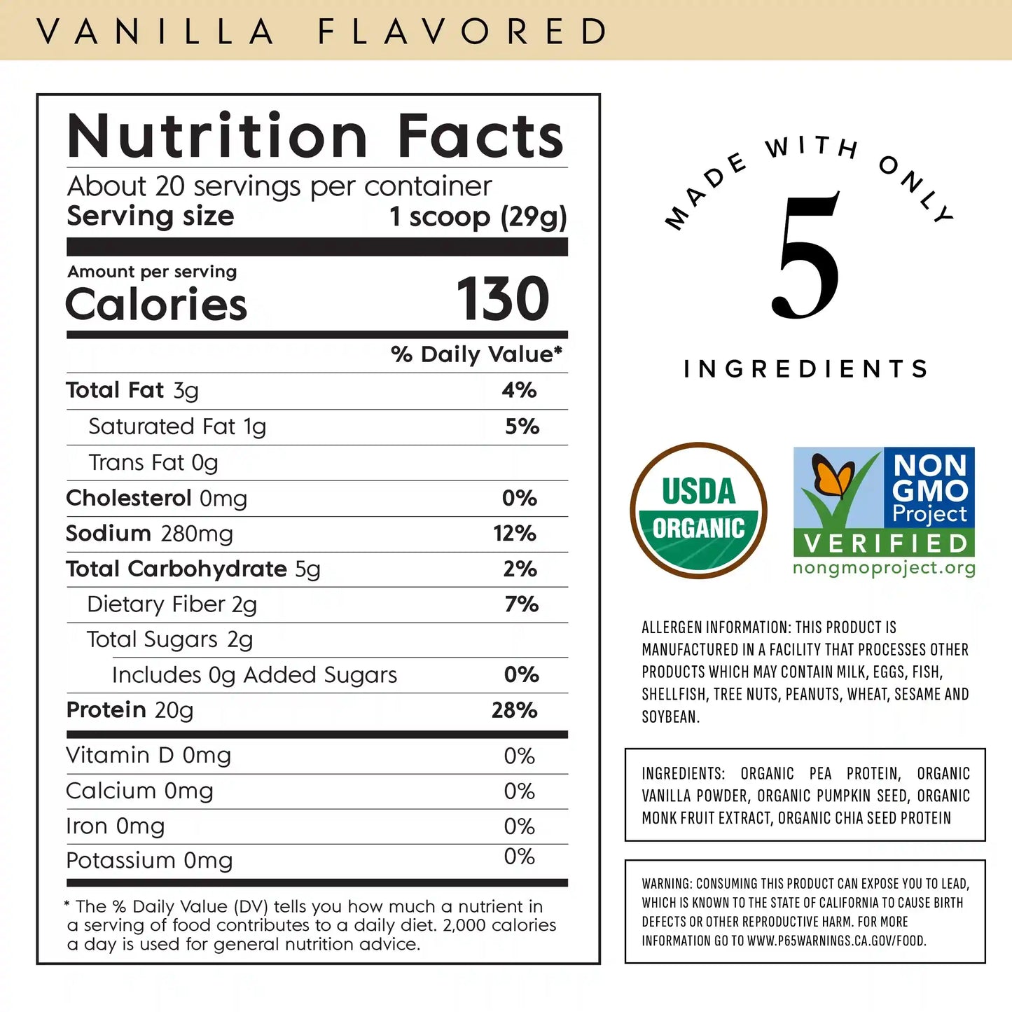 Plant Based Protein Powder