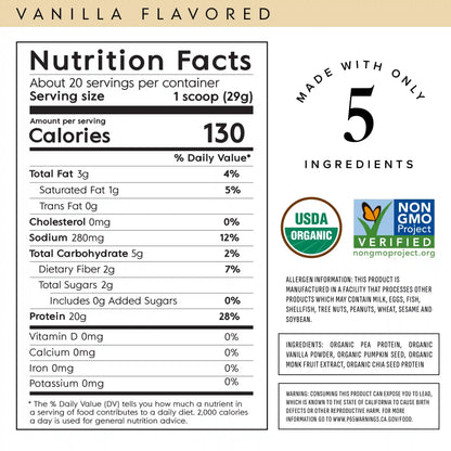 Plant Based Protein Powder (10 Servings)