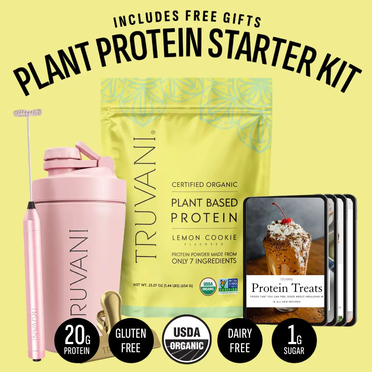 Plant Based Protein Powder (Lemon Cookie)